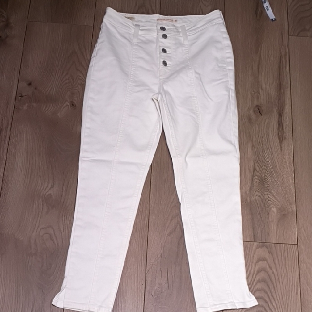 Levi's‎ Women's High Rise Cream Jeans